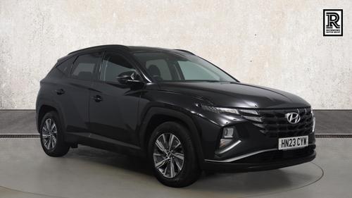 Used 2023 Hyundai TUCSON 1.6 T-GDi SE Connect SUV 5dr Petrol Manual Euro 6 (s/s) (150 ps) Black at Richmond Motor Group