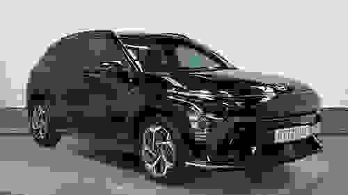 Used 2023 Hyundai KONA 1.6 h-GDi N Line S SUV 5dr Petrol Hybrid DCT Euro 6 (s/s) (141 ps) Black at Richmond Motor Group