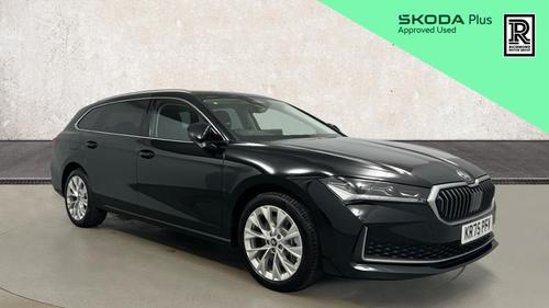 Used 2026 Skoda SUPERB 1.5 TSI iV 25.7kWh SE L Estate 5dr Petrol Plug-in Hybrid DSG Euro 6 (s/s) (204 ps) Black at Richmond Motor Group
