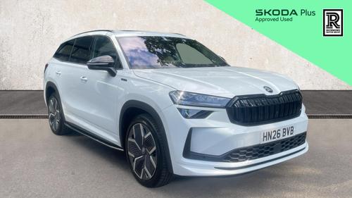 Used 2026 Skoda Kodiaq 1.5 TSI iV 25.7kWh SportLine SUV 5dr Petrol Plug-in Hybrid DSG Euro 6 (s/s) (5 Seat) (204 ps) ~ at Richmond Motor Group