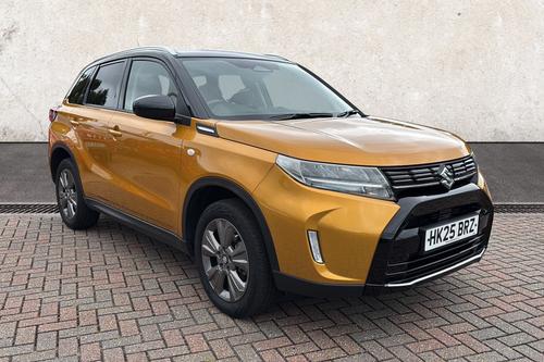 Used 2025 Suzuki Vitara 1.5 Motion SUV 5dr Petrol Hybrid AGS Auto Euro 6 (s/s) (115 ps) Yellow at Richmond Motor Group
