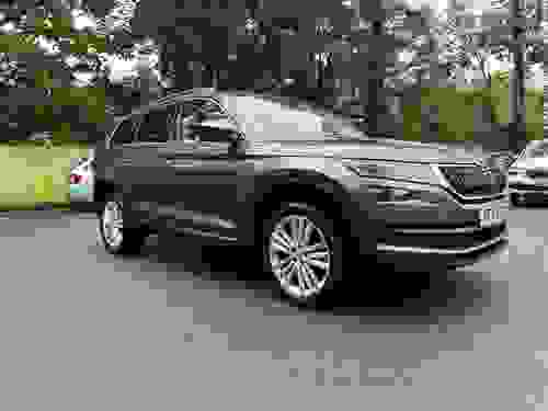 Used 2018 Skoda KODIAQ 2.0 TDI SE L SUV 5dr Diesel DSG Euro 6 (s/s) (7 Seat) (150 ps) Grey at Richmond Motor Group