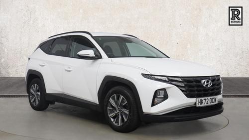 Used 2022 Hyundai TUCSON 1.6 T-GDi SE Connect SUV 5dr Petrol Manual Euro 6 (s/s) (150 ps) White at Richmond Motor Group