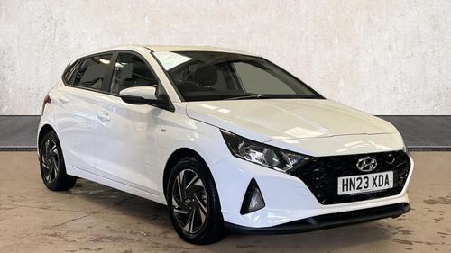 Used 2023 Hyundai i20 1.0 T-GDi MHEV SE Connect Hatchback 5dr Petrol Hybrid Manual Euro 6 (s/s) (100 ps) White at Richmond Motor Group