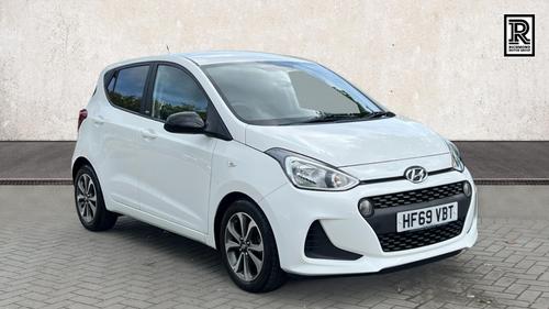 Used 2019 Hyundai i10 1.0 Play Hatchback 5dr Petrol Manual Euro 6 (67 ps) White at Richmond Motor Group