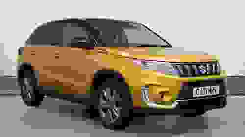 Used 2021 Suzuki Vitara 1.4 Boosterjet MHEV SZ-T SUV 5dr Petrol Hybrid Manual Euro 6 (s/s) (129 ps) Yellow at Richmond Motor Group