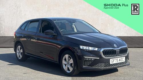 Used 2025 Skoda SCALA 1.0 TSI SE Edition Hatchback 5dr Petrol Manual Euro 6 (s/s) (116 ps) Black at Richmond Motor Group