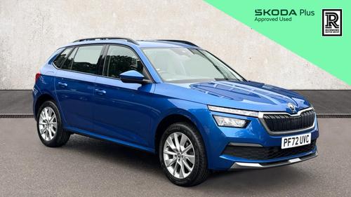 Used 2023 Skoda KAMIQ 1.0 TSI SE SUV 5dr Petrol DSG Euro 6 (s/s) (110 ps) Blue at Richmond Motor Group