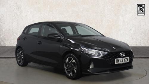 Used 2023 Hyundai i20 1.0 T-GDi MHEV SE Connect Hatchback 5dr Petrol Hybrid Manual Euro 6 (s/s) (100 ps) Black at Richmond Motor Group