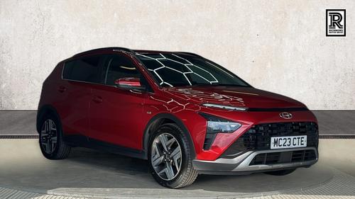 Used 2023 Hyundai BAYON 1.0 T-GDi MHEV Premium SUV 5dr Petrol Hybrid DCT Euro 6 (s/s) (100 ps) Red at Richmond Motor Group