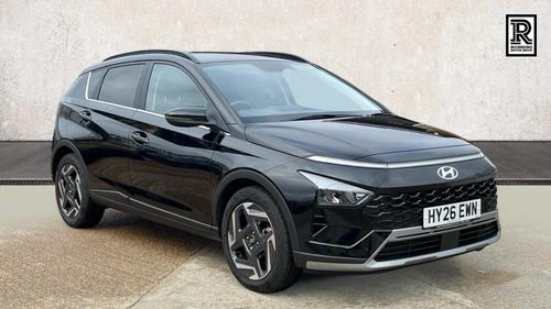 Used 2026 Hyundai BAYON 1.0 T-GDi Tech Line SUV 5dr Petrol DCT Euro 6 (s/s) (90 ps) Black at Richmond Motor Group
