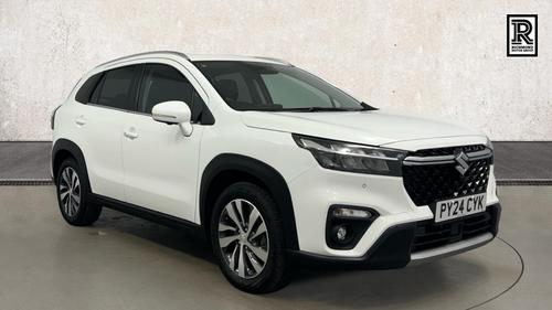Used 2024 Suzuki S-CROSS 1.5h Ultra SUV 5dr Petrol Hybrid AGS Auto ALLGRIP Euro 6 (s/s) (115 ps) White at Richmond Motor Group