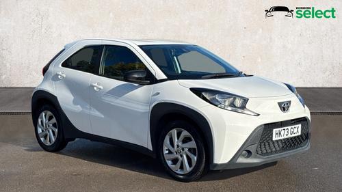 Used 2023 Toyota Aygo X 1.0 VVT-i Pure Hatchback 5dr Petrol Manual Euro 6 (s/s) (72 ps) White at Richmond Motor Group