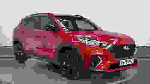 Used 2020 Hyundai TUCSON 1.6 CRDi MHEV N Line SUV 5dr Diesel Hybrid DCT Euro 6 (s/s) (136 ps) Red at Richmond Motor Group