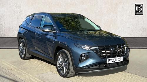 Used 2023 Hyundai TUCSON 1.6 T-GDi MHEV Premium SUV 5dr Petrol Hybrid DCT Euro 6 (s/s) (150 ps) Blue at Richmond Motor Group