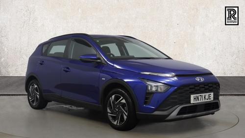 Used 2021 Hyundai BAYON 1.0 T-GDi MHEV SE Connect SUV 5dr Petrol Hybrid DCT Euro 6 (s/s) (100 ps) Blue at Richmond Motor Group