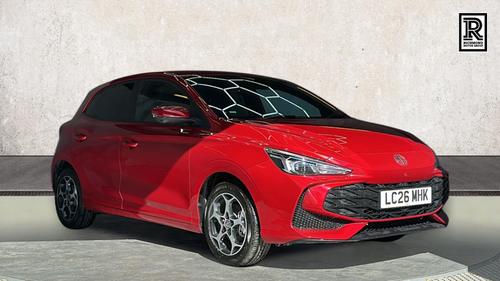Used 2026 MG MG3 Hybrid+ Trophy 1.5 HEV Auto Red at Richmond Motor Group