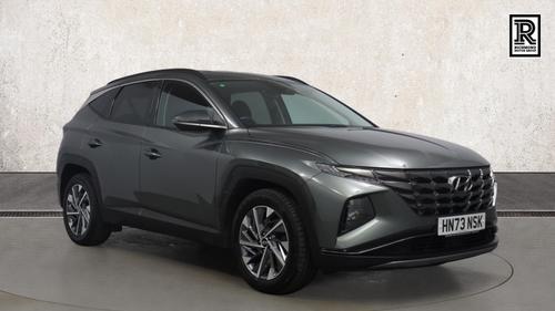 Used 2023 Hyundai TUCSON 1.6 T-GDi Premium SUV 5dr Petrol Manual Euro 6 (s/s) (150 ps) Grey at Richmond Motor Group