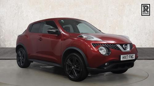 Used 2017 Nissan JUKE 1.6 Tekna SUV 5dr Petrol XTRON Euro 6 (117 ps) Red at Richmond Motor Group