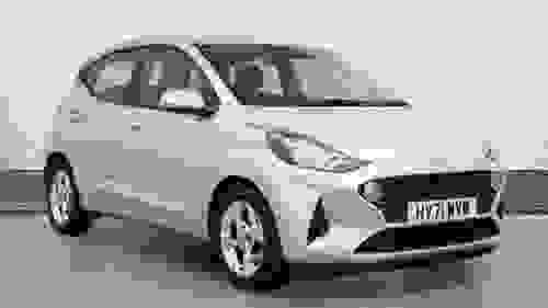 Used 2021 Hyundai i10 1.2 SE Connect Hatchback 5dr Petrol Manual Euro 6 (s/s) (84 ps) Silver at Richmond Motor Group