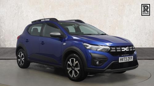 Used 2023 Dacia SANDERO STEPWAY 1.0 TCe Journey Hatchback 5dr Petrol Manual Euro 6 (s/s) (90 ps) Blue at Richmond Motor Group