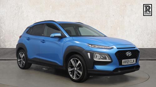 Used 2019 Hyundai KONA 1.0 T-GDi Play SUV 5dr Petrol Manual Euro 6 (s/s) (120 ps) Blue at Richmond Motor Group