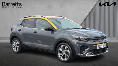 Used 2023 Kia Stonic 1.0 T-GDi ISG 48V GT-LINE S Storm Grey With Yellow Roof at Kia Motors UK