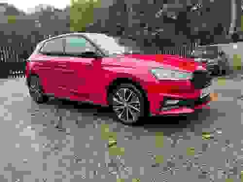 Used 2023 Skoda FABIA 1.5 TSI Monte Carlo Hatchback 5dr Petrol DSG Euro 6 (s/s) (150 ps) Red at Richmond Motor Group