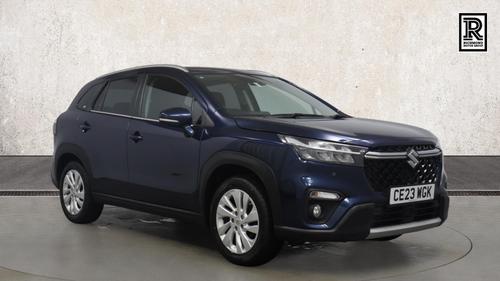 Used 2023 Suzuki S-CROSS 1.4 Boosterjet MHEV Motion SUV 5dr Petrol Hybrid Manual Euro 6 (s/s) (129 ps) Blue at Richmond Motor Group