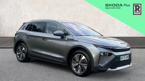 Used 2026 Skoda ELROQ 63kWh Edition 60 SUV 5dr Electric Auto (204 ps) Grey at Richmond Motor Group