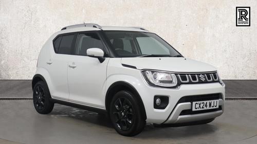 Used 2024 Suzuki IGNIS 1.2 Dualjet MHEV SZ5 Hatchback 5dr Petrol Hybrid Manual ALLGRIP Euro 6 (s/s) (83 ps) White at Richmond Motor Group