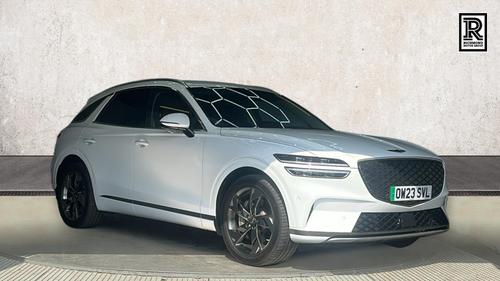 Used 2023 Genesis GV70 (77.4kWh Dual Motor) Sport SUV 5dr Electric Auto 4WD (490 ps) White at Richmond Motor Group