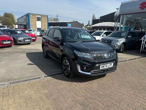 Used 2024 Suzuki Vitara 1.4 Boosterjet MHEV SZ5 SUV 5dr Petrol Hybrid Manual Euro 6 (s/s) (129 ps) COSMIC BLACK METALLIC at Richmond Motor Group