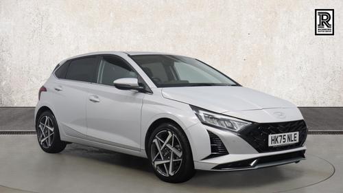 Used 2025 Hyundai i20 1.0 T-GDi Premium Hatchback 5dr Petrol DCT Euro 6 (s/s) (100 ps) Grey at Richmond Motor Group