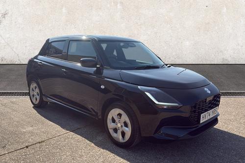 Used 2024 Suzuki Swift 1.2 MHEV Motion Hatchback 5dr Petrol Hybrid Manual Euro 6 (s/s) (82 ps) Black at Richmond Motor Group