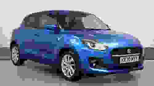 Used 2020 Suzuki Swift 1.2 Dualjet MHEV SZ-T Hatchback 5dr Petrol Hybrid CVT Euro 6 (s/s) (83 ps) Blue at Richmond Motor Group