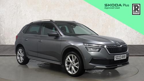 Used 2023 Skoda KAMIQ 1.5 TSI ACT SE L Executive SUV 5dr Petrol DSG Euro 6 (s/s) (150 ps) Grey at Richmond Motor Group