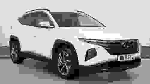 Used 2021 Hyundai TUCSON 1.6 T-GDi Premium SUV 5dr Petrol Manual Euro 6 (s/s) (150 ps) White at Richmond Motor Group