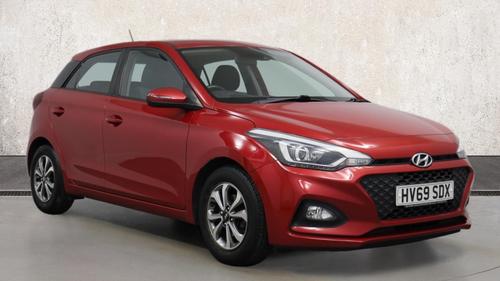 Used 2019 Hyundai i20 1.2 SE Launch Edition Hatchback 5dr Petrol Manual Euro 6 (s/s) (84 ps) Red at Richmond Motor Group