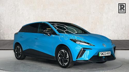 Used 2023 MG MG4 EV Trophy - Long Range Auto (64kWh) Blue at Richmond Motor Group