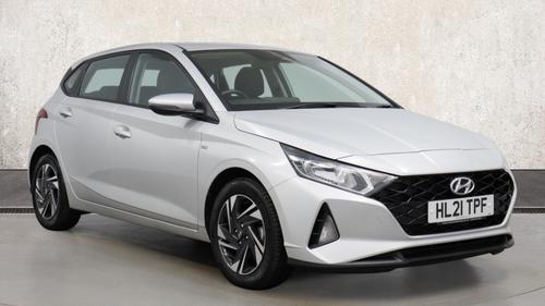 Used 2021 Hyundai i20 1.0 T-GDi MHEV SE Connect Hatchback 5dr Petrol Hybrid Manual Euro 6 (s/s) (100 ps) Silver at Richmond Motor Group