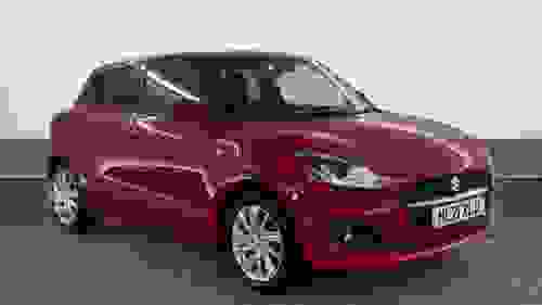 Used 2021 Suzuki Swift 1.2 Dualjet MHEV SZ-T Hatchback 5dr Petrol Hybrid CVT Euro 6 (s/s) (83 ps) Red at Richmond Motor Group