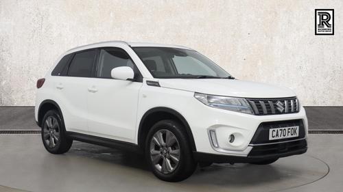 Used 2020 Suzuki VITARA 1.4 Boosterjet MHEV SZ-T SUV 5dr Petrol Hybrid Manual Euro 6 (s/s) (129 ps) White at Richmond Motor Group