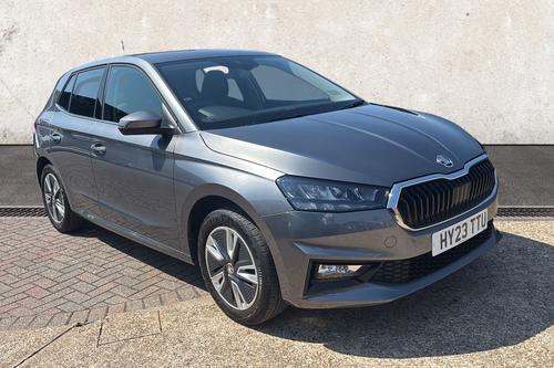 Used 2023 Skoda Fabia 1.0 TSI SE L Hatchback 5dr Petrol Manual Euro 6 (s/s) (110 ps) Grey at Richmond Motor Group