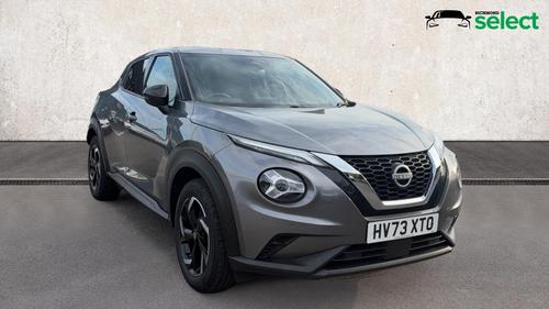 Used 2023 Nissan Juke 1.0 DIG-T N-Connecta SUV 5dr Petrol Manual Euro 6 (s/s) (114 ps) Grey at Richmond Motor Group