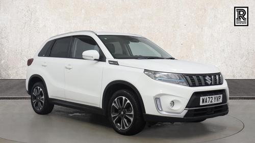 Used 2022 Suzuki VITARA 1.5 SZ5 SUV 5dr Petrol Hybrid AGS Auto ALLGRIP Euro 6 (s/s) (115 ps) White at Richmond Motor Group