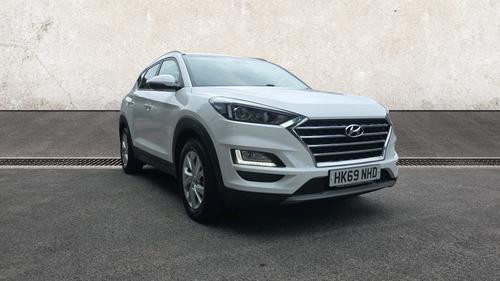 Used 2019 Hyundai TUCSON 1.6 T-GDi SE Nav SUV 5dr Petrol DCT Euro 6 (s/s) (177 ps) White at Richmond Motor Group