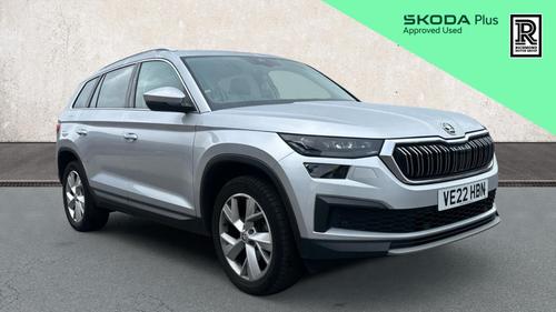 Used 2022 Skoda KODIAQ 1.5 TSI ACT SE L SUV 5dr Petrol DSG Euro 6 (s/s) (7 Seat) (150 ps) Silver at Richmond Motor Group