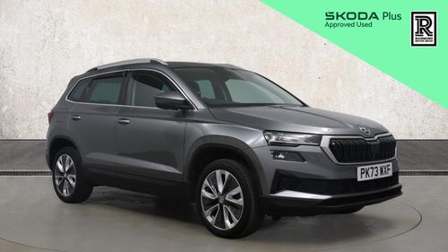 Used 2023 Skoda Karoq 1.5 TSI ACT SE L SUV 5dr Petrol DSG Euro 6 (s/s) (150 ps) Grey at Richmond Motor Group