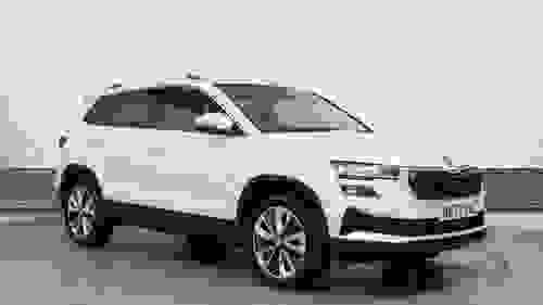 Used 2023 Skoda KAROQ 1.5 TSI ACT SE L SUV 5dr Petrol DSG Euro 6 (s/s) (150 ps) White at Richmond Motor Group